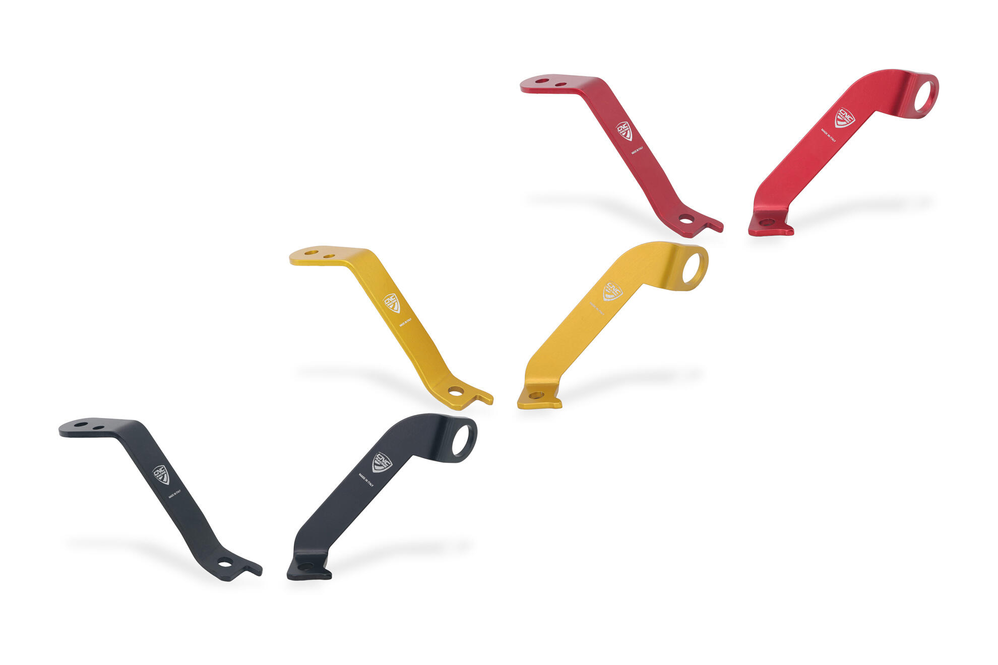 CNC Racing Aluminum Front Reservoir Brackets for the Ducati Panigale V4 (2025+) CNC Racing Aluminum Front Reservoir Brackets for the Ducati Panigale V4 (2025+)
